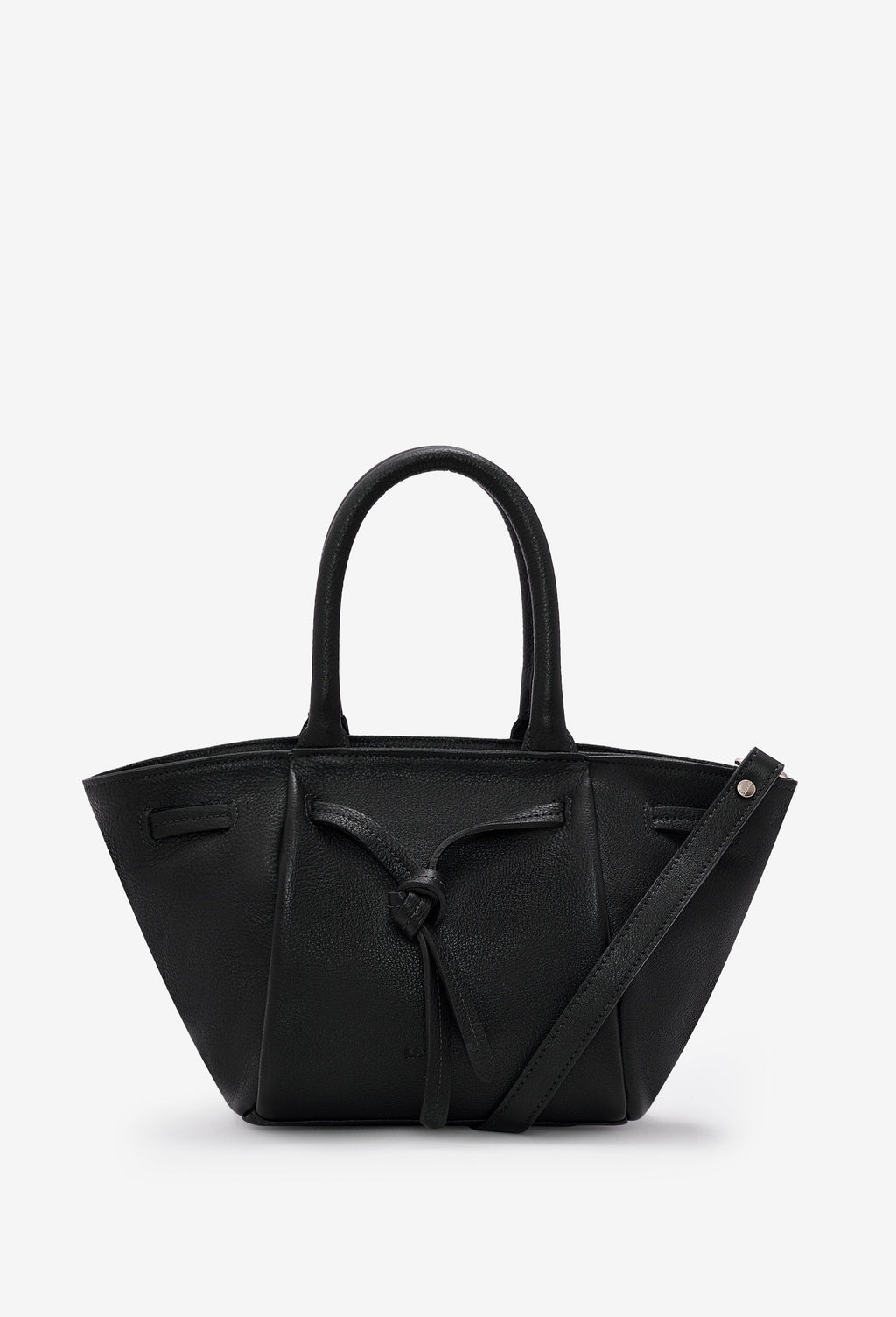Warmi Carryall Leather Bag - Black