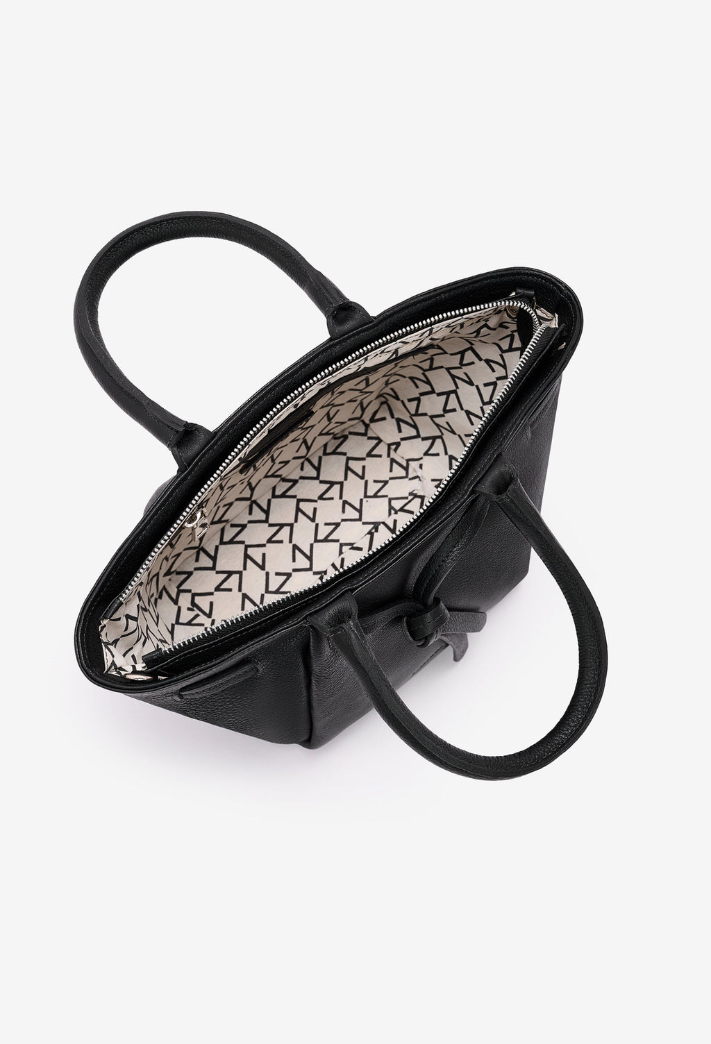 Warmi Carryall Leather Bag - Black