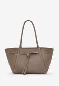 Warmi Large Carryall Leather Bag - Mink